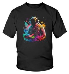 dj spaceman youth graphic tee