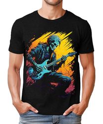 zombie jam halloween mens graphic tee premium short sleeve shirt