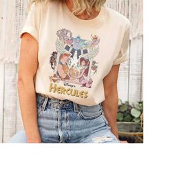 vintage 90's disney hercules shirt, retro hercules 1997 shirt, magic kingdom shirt, disneyworld shirt, disney family shi