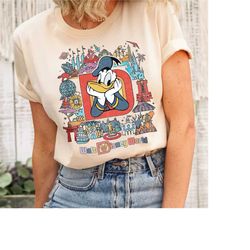 vintage retro disney world shirt, custom character mickey minnie chip dale pooh shirt, mickey vintage retro shirt, vinta