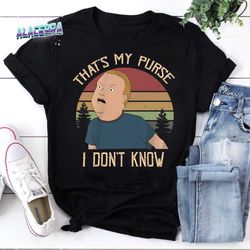 king of the hill bobby hill thats my purse i dont know you circle vintage t-shirt, bobby hill shirt, king of the hill sh