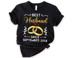 20th wedding anniversary gift for husband, best husband best wife, 20 year wedding anniversary tee for him, gift for her