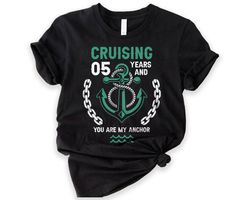 personalized couple cruise shirt, couple anniversary cruise shirt, cruise couples gift, cruise anniversary gift, cruise