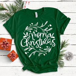 christmas svg - merry christmas - svg dxf eps png jpg digital file for commercial and personal use - christmas t-shirts