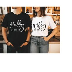 husband wife shirts, husband and wife shirt, honeymoon shirt, just married shirt, anniversary shirt, wife shirt, husband