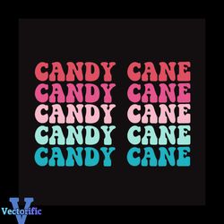 retro christmas candy cane svg, christmas svg, retro christmas svg