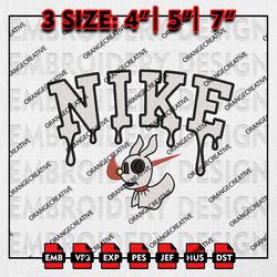 nike zero ghost embroidery files, nightmare before christmas embroidery, halloween machine embroidery designs