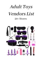 adult sex toys vendors list