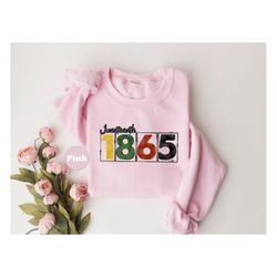 juneteenth 1865 shirt, retro juneteenth sweatshirt, freeish since 1865 hoodie, black culture tshirt, independence day gi