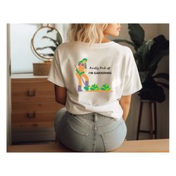 kindly f off i'm gardening, funny gardener t-shirt, gardener gifts, gardening lover tee, sarcastic tee, tops and tees, g