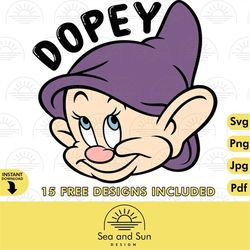 costume dopey dwarf, vacay mode svg, family trip svg magical kingdom svg family vacation svg files for cricut sublimatio