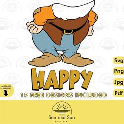 costume happy dwarf, vacay mode svg, family trip svg, magical kingdom svg family vacation svg files for cricut sublimati
