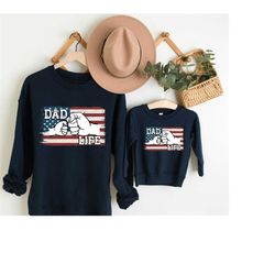 daddy and me sweatshirt, dad life matching sweatshirt, family matching shirt, gift for dad, fathers day shirt, gift for