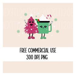 Retro Christmas Png,  Free Commercial Use, Christmas Png, Funny Christmas Png, Santa Png, Sublimation Png, Vintage Chris