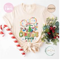 Mickey's Very Merry Christmas Party 2023 Shirt, Disney Family Matching Shirt, Disney Xmas Party Sweatshirt, Disney Micke