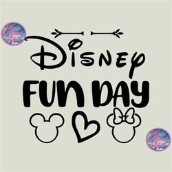 funday trip svg, disneyy funday svg, trip 2023 svg png instant download, printable design, cricut, cut file, vacation 20