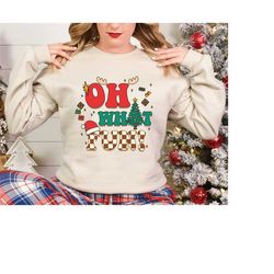 oh what fun sweatshirt, xmas sweatshirt, holiday shirt, christmas sweatshirt, christmas gift, family christmas shirt, cu