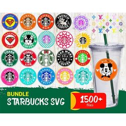 1500 starbucks svg, mega bundle starbucks , files for cricut svg, png, dxf, eps, jpg