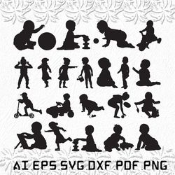 baby playing svg, baby svg, playing svg, child, kids, svg, ai, pdf, eps, svg, dxf, png