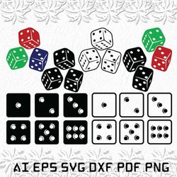 gambling svg, casino svg, dices svg, gamble, dice, svg, ai, pdf, eps, svg, dxf, png