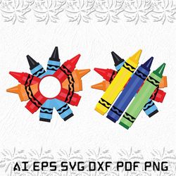 crayon svg, color marker svg, split crayons svg, crayon name, child children, svg, ai, pdf, eps, svg, dxf, png