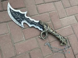 handmade god of war blades of chaos metal