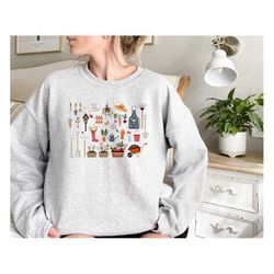 garden sweatshirt, gardening sweatshirt, gardening gift, garden love shirt, garden lover gift, gardener gift idea, mothe