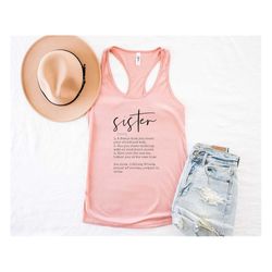 sisters tank top, funny sister shirts,best friend gift idea,sister gift idea,family girls shirt,sista shirt