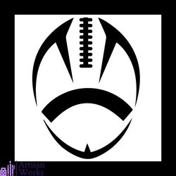 football outline american football sport svg