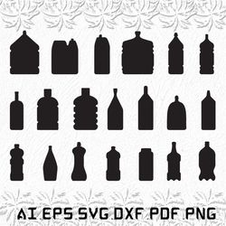 plastic bottle svg, plastic bottles svg, plastic svg, bottles, bottle, svg, ai, pdf, eps, svg, dxf, png