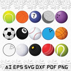 balls svg, ball svg, anime svg, sport, sport lover, svg, ai, pdf, eps, svg, dxf, png
