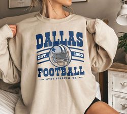 Vintage Dallas Football Shirt, Dallas Football Sweatshirt, Dallas Sweatshirt, Sunday Football,Americ