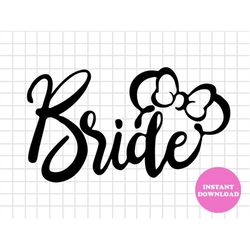 bride svg layered item, clipart, cricut, digital vector cut file, svg, png, eps, dxf clip art files, instant download