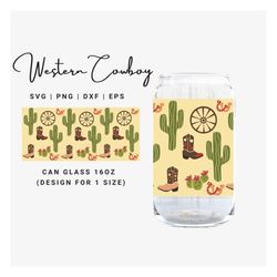 western glass svg, cowboy svg, glass can wrap, cold cup svg, coffee cup design, mug press