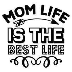 mom life is the best life life svg