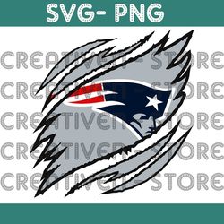 new england patriots ripped claw svg, new england patriots svg, patriots ripped claw svg, nfl ripped claw svg, nfl svg