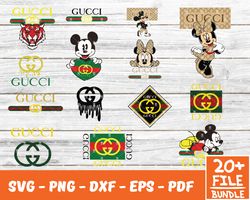 gucci svg, mickey gucci svg, disney svg , famous logo svg, pattern svg