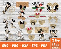 gucci svg, mickey gucci svg, disney svg , famous logo svg, pattern svg