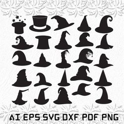 magic hats svg, magic hat svg, magic svg, hats, hat, svg, ai, pdf, eps, svg, dxf, png