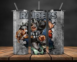 nfl tumbler png,las vegas football png, football tumbler wrap 17