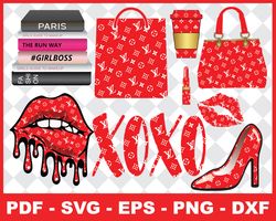 Louis Vuitton Supreme Lips Svg, Brand Svg, Louis Vuitton Svg - Inspire  Uplift