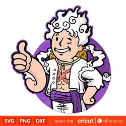 one piece svg, cute luffy gear 5, one piece anime, manga, one piece png