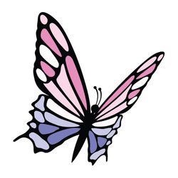 butterfly svg, png, jpg files. butterfly. digital download.