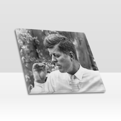 Kennedy Frame Canvas Print, Wall Art Home Decor