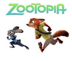 zootopia clipart digital download, zootopia png transparent background animals cartoon movie clipart