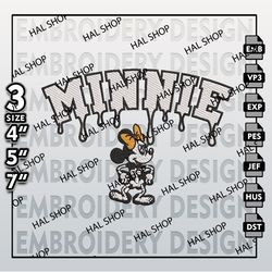 halloween embroidery files, machine embroidery designs, drop name minnie skeleton embroidery designs, disney halloween