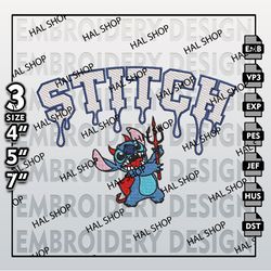 halloween embroidery files, machine embroidery, drop name stitch devil halloween embroidery designs, horror characters