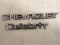 CHRVROLET With Celebrit Emblem Set of 2 Piece
