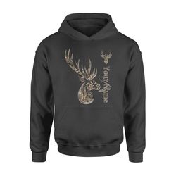 deer hunting camo deer hunting personalized shirt perfect gift &8211 standard hoodie