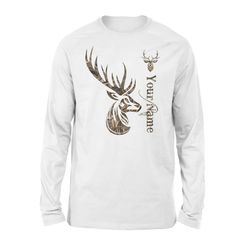 deer hunting camo deer hunting tattoo personalized shirt perfect gift &8211 standard long sleeve